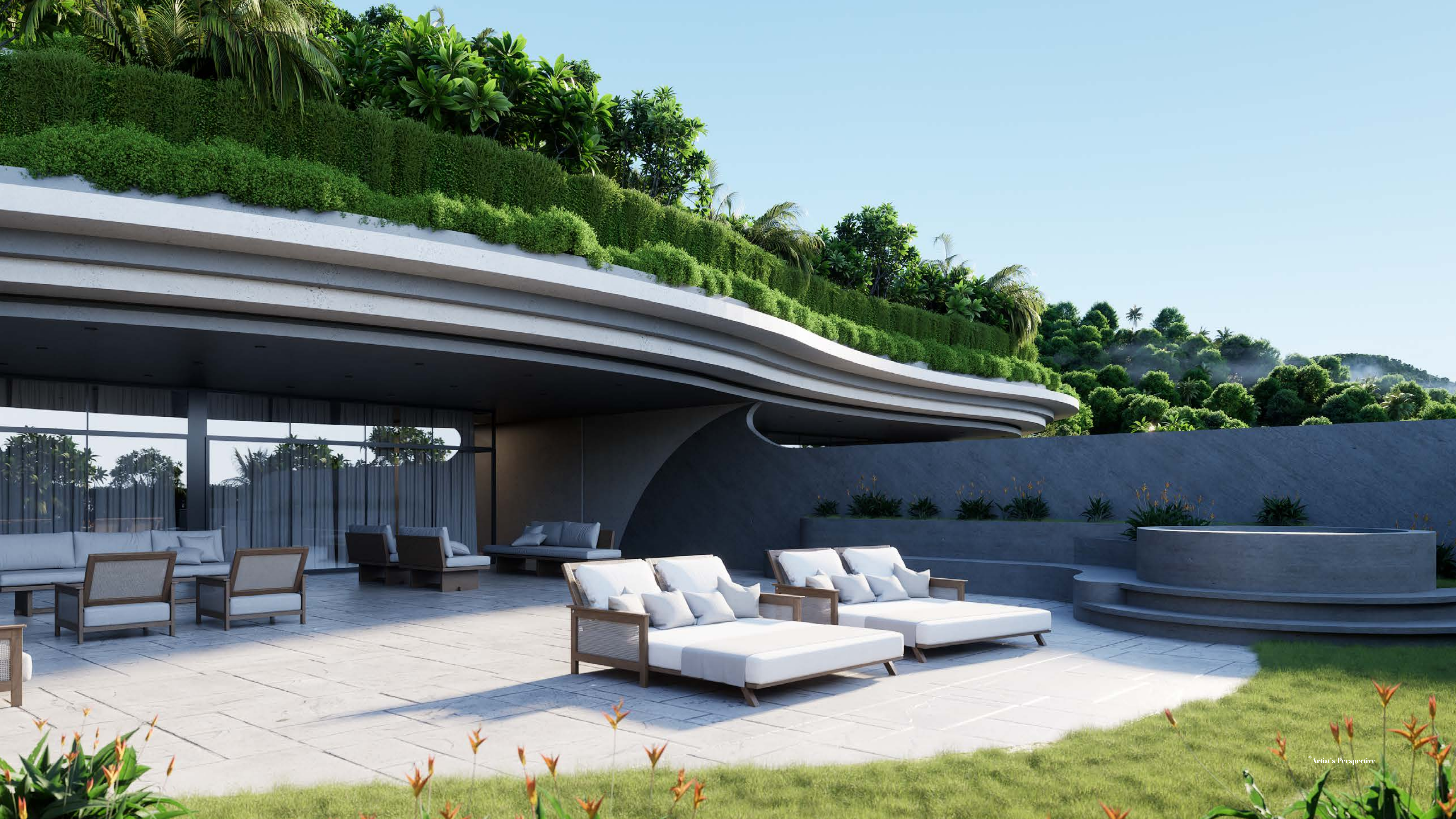 The Rise at Monterrazas terrace